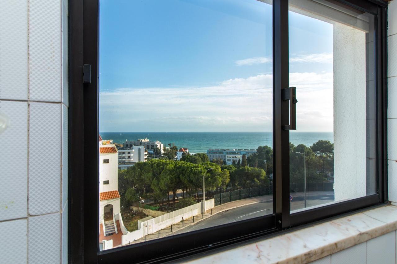 Ocean View Apartment - Pool And Sea View & Albufeira Center ภายนอก รูปภาพ